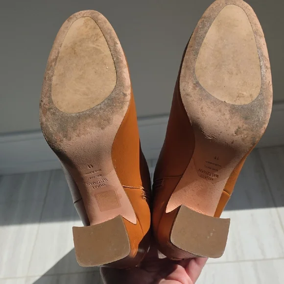 Stuart Weitzman Tan Over the Knee Boots with Classic Silhouette Size 11 - Picture 3 of 3